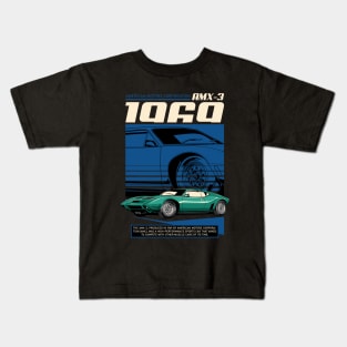 Retro 1969 AMC AMX/3 Kids T-Shirt